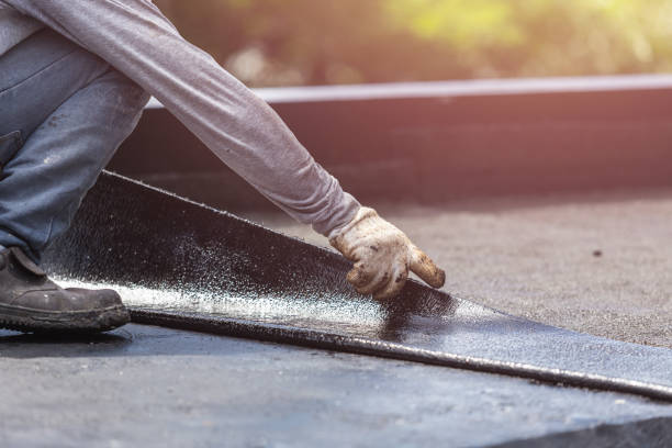 Professional Crawl Space Encapsulation technician working in Leesburg, AL